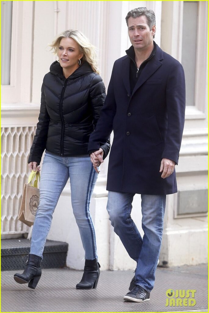 Photo of Megyn and her husband Douglas Brunt in NYC