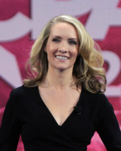 Photo of Dana Perino speaking at the 2016 Conservative Political Action Conference (CPAC) in National Harbor, Maryland.