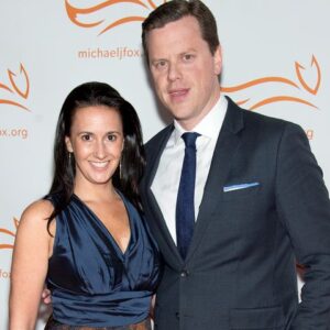 Photo of Willie Geist with his wife Christina