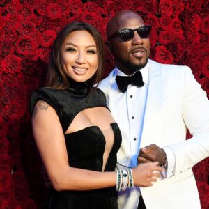 Jeannie with her current husband Jeezy