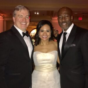 John Hughes and Kristen Welker Wedding