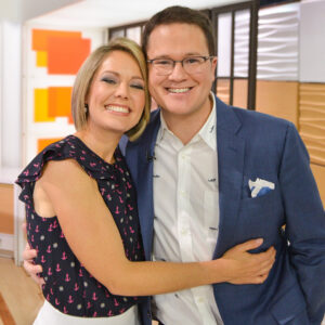 TODAY's Dylan Dreyer revealed Friday morning that she and husband Brian Fichera are expecting their first child, a baby boy, this December.