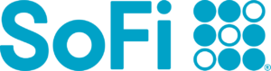 This is a logo for SoFi
