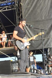 Thomas Rhett performing at the 2014 Craven Country Jamboree in Saskatchewan, Canada
