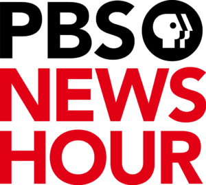 PBS News Hour 2017 logo with PBS ident