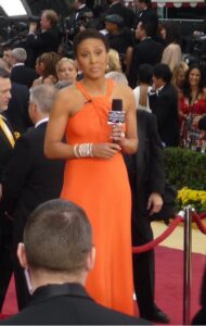 Roberts on the red carpet at the 81st Academy Awards in 2009