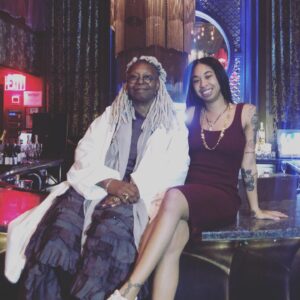 Alexandrea Martin's Daughter with her grandmother Whoopi