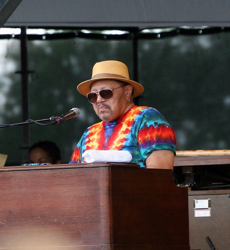 Photo of Neville at the 2012 Jazz Fest