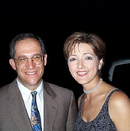 Robert Jansing with his ex-wife, Chris Jansing
