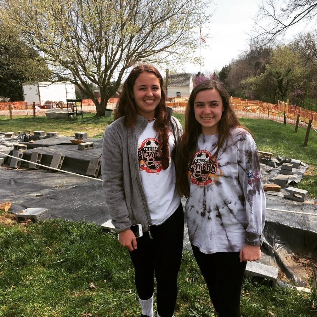Photo Caption: Verified Had a wonderful weekend with the girls. Took them to George's Washington's childhood home in Fredericksburg, VA. Great history lesson to round off a weekend of soccer!
