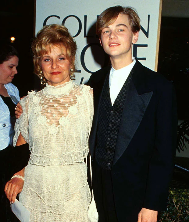 Leonardo DiCaprio brought his mom Irmelin Indenbirken to his very first Golden Globes in 1994 (Photo: MEGA)