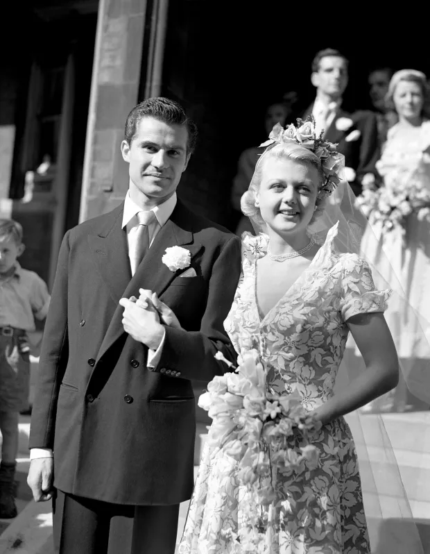 Photo of Angela Lansbury was married to Peter Shaw from 1949 to 2003