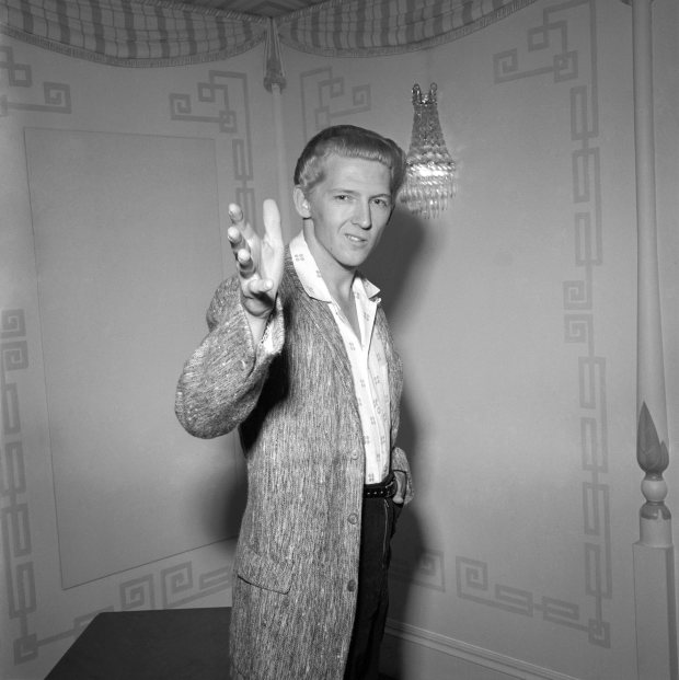 Photo of Jerry Lee Lewis back in 1962