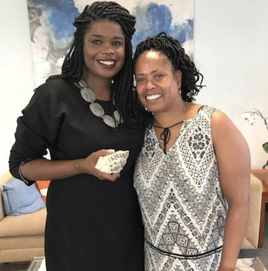 Kelley Foxx and Kim Foxx photo