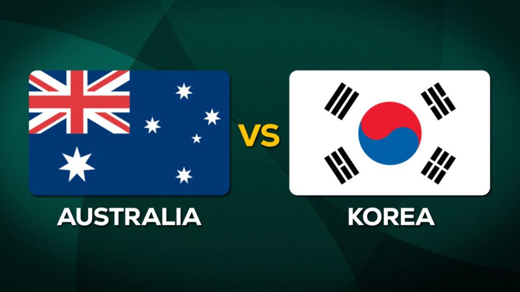 Australia vs Skorea