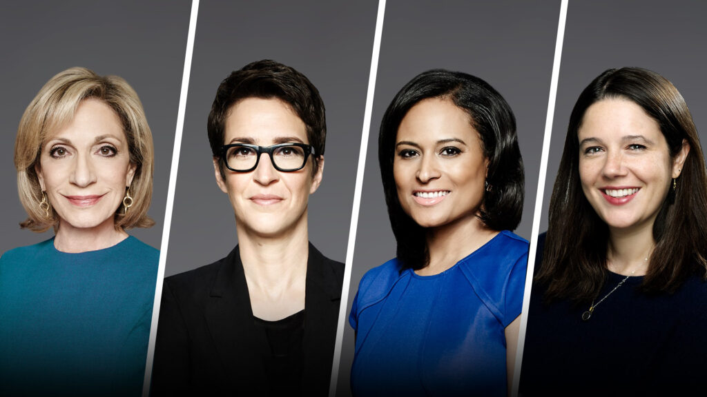 MSNBC Female Hosts
