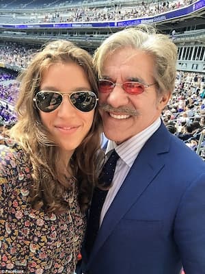 Simone Cruickshank Rivera and Her Father Geraldo Rivera Photo