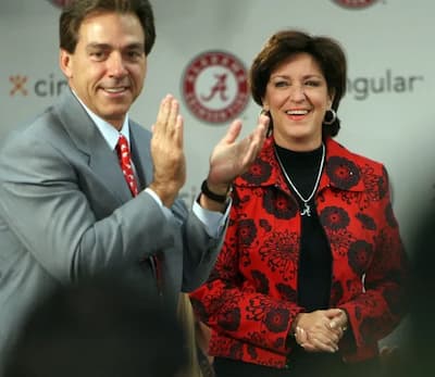 Terry Saban and Her Husband Nick Saban Photos